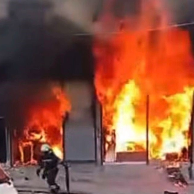 Gaziantep'te korkutan iş yeri yangını