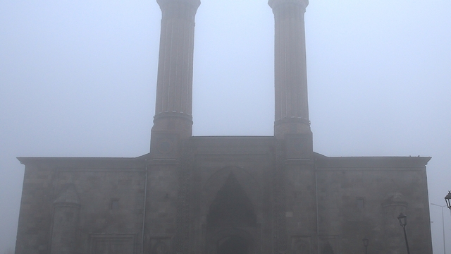 Erzurum, Kars ve Ardahan'da olumsuz hava koşulları etkisini sürdürdü
