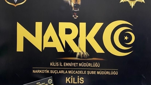 Kilis'te uyuşturucu operasyonu: 1 kişi tutuklandı