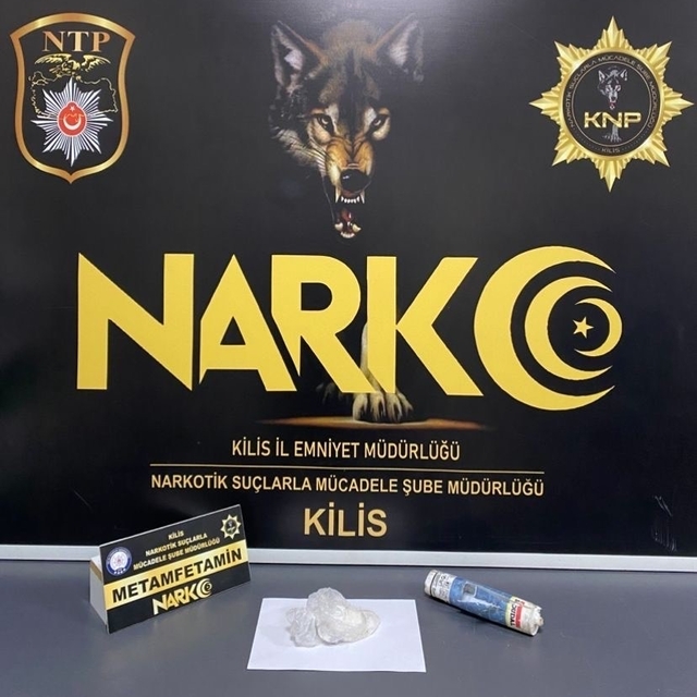 Kilis'te uyuşturucu operasyonu: 1 kişi tutuklandı