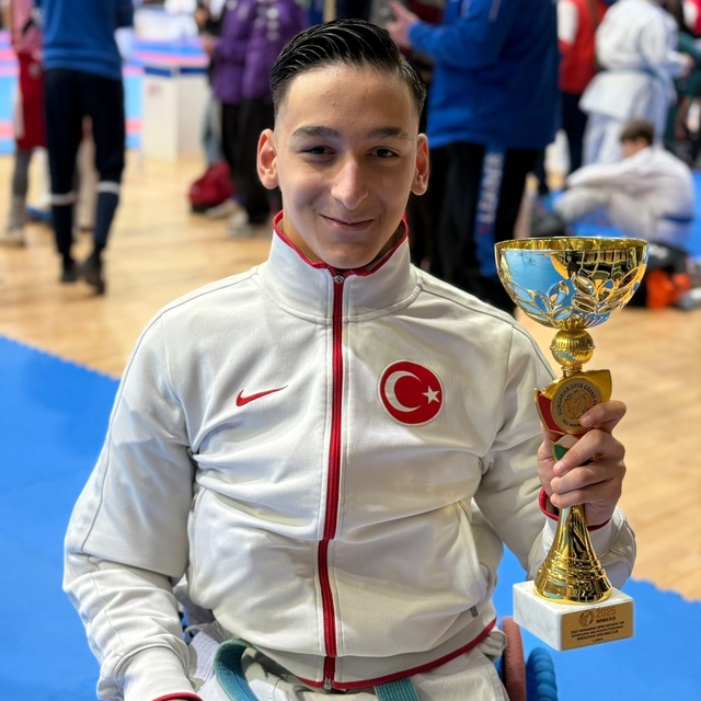 Ödemiş, Hungarian Open Grand Prix'de şampiyon oldu