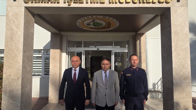 Marmaris Kaymakamı Kaya'dan Orman İşletme Müdürlüğüne ziyaret