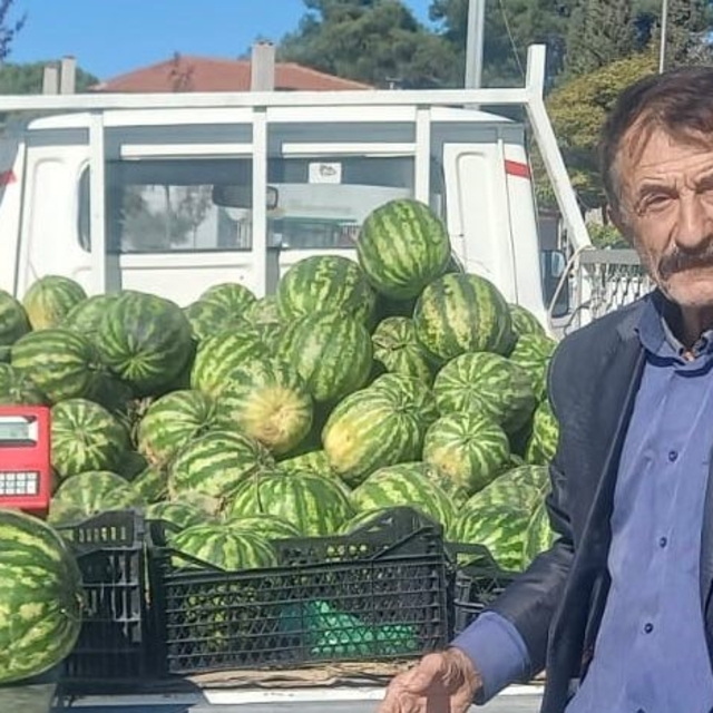 Kasım ayı geldi, karpuz tezgahtan inmedi