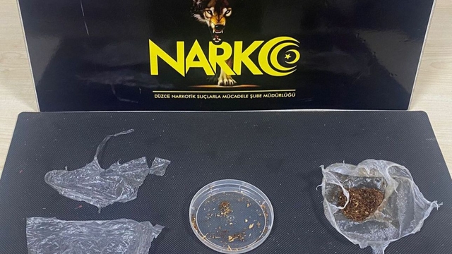 Düzce'de uyuşturucu operasyonunda 2 şüpheli tutuklandı