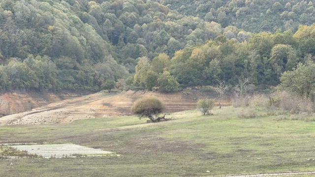 Yalova'nın 20 günlük suyu kaldı; kenti besleyen baraj dronla görüntülendi