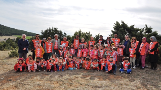 Kütahya'da Zafer Kalkınma Ajansı tarafından hatıra ormanı oluşturuldu