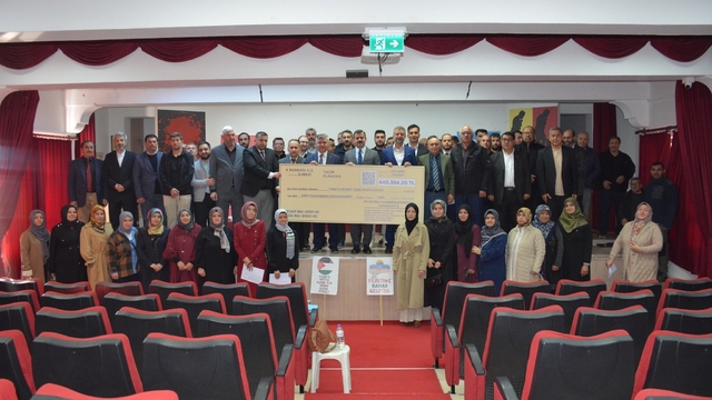 Köyceğiz'den Filistin'e gönül köprüsü