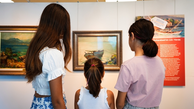 İş Sanat Anadolu Sergileri Edremit'te