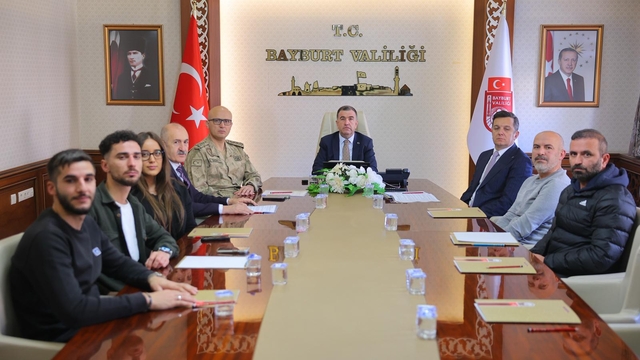 Bayburt'ta Güvenlik ve Asayiş Bilgilendirme Toplantısı yapıldı