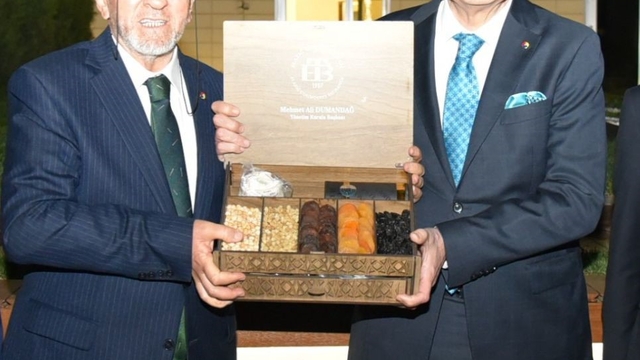 Başkan Dumandağ, TOBB Başkanı Hisarcıklıoğlu ile bir araya geldi