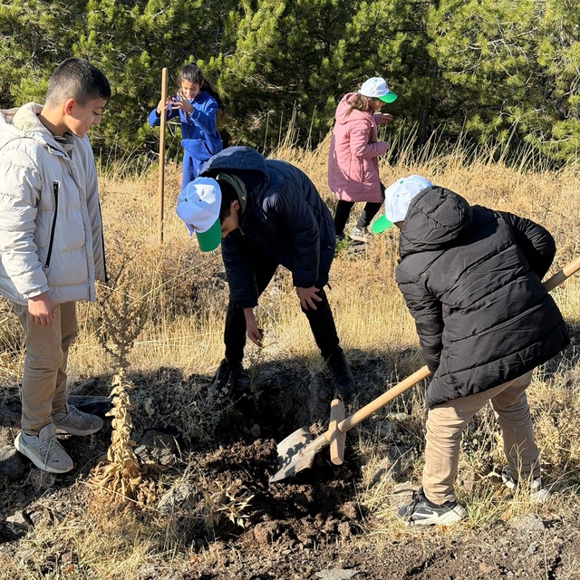 Sivrice'de fidan dikme etkinliği düzenlendi