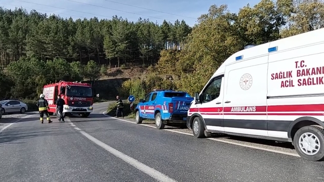 Bafra'da otomobil kanala uçtu: 1 yaralı