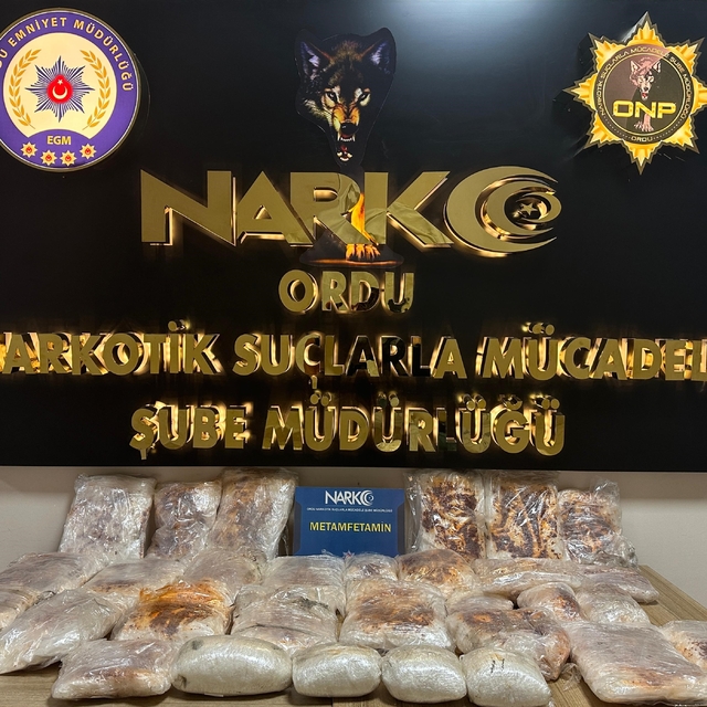 Ordu'da uyuşturucu operasyonlarında 2 tutuklama