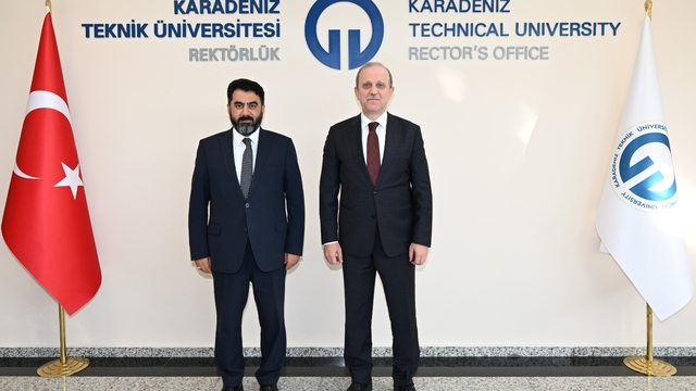 Trabzon Müftüsü Çiçek'ten KTÜ Rektörü Prof. Dr. Çuvalcı'ya ziyaret