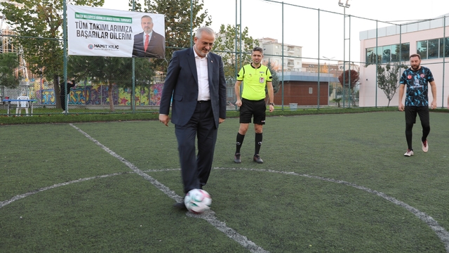 Bafra Belediyesi Birimler Arası Futbol Turnuvası başladı