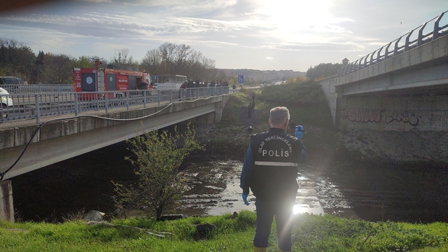 Keşan'da dere yatağında bir kişi ölü bulundu