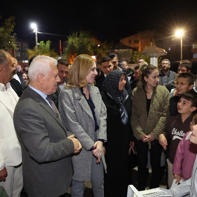 Başkan Bozbey'e Gürsu'da sevgi seli