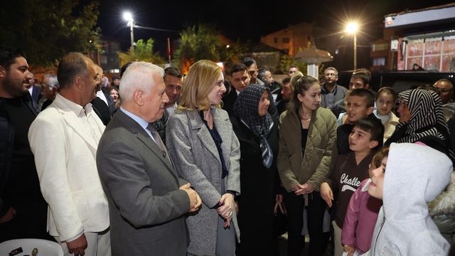 Başkan Bozbey'e Gürsu'da sevgi seli