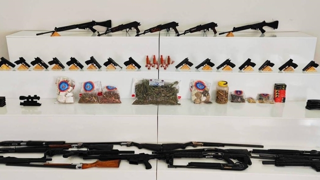 Şanlıurfa'da silah kaçakçılığı operasyonunda 9 şüpheli yakalandı
