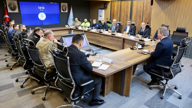 Erzincan'da kış trafik tedbirleri masaya yatırıldı