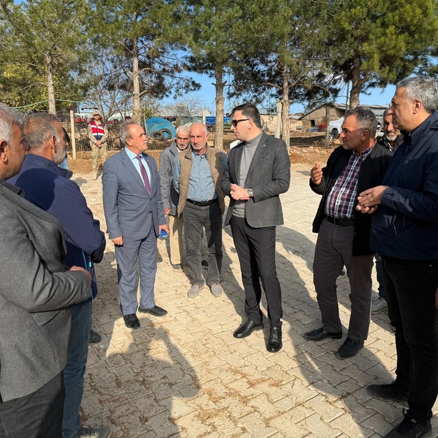 Kaymakam Levent Küçük, vatandaşlarla bir araya geldi