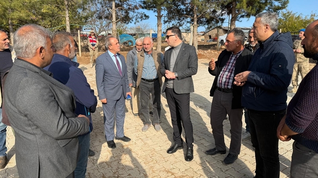 Kaymakam Levent Küçük, vatandaşlarla bir araya geldi