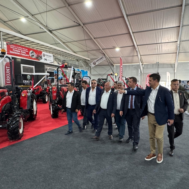 Milaslı Muhtarlar GrowTech 2025 Fuarı'na katıldı