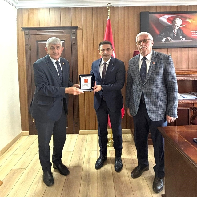 Muharip gazilerden kaymakamlara ziyaret