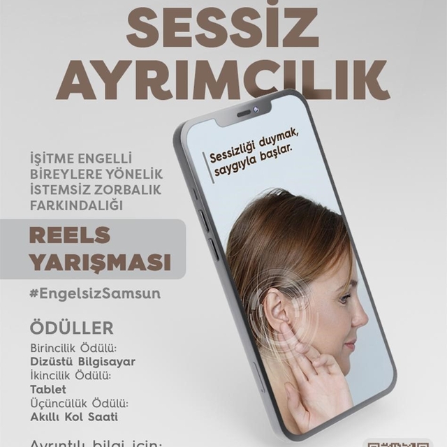 Samsun'da zorbalıklara karşı reels yarışması