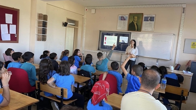 Gazipaşa'da öğrencilere su tasarrufu ve gıda güvenliği eğitimi