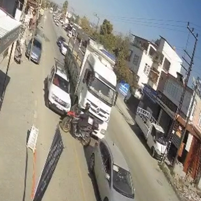 Hatalar silsilesi kazayı getirdi, o anlar kamerada