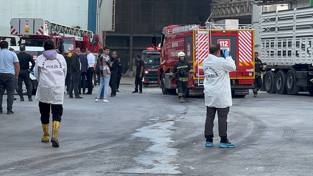 Un fabrikasında doğal gaz patlaması