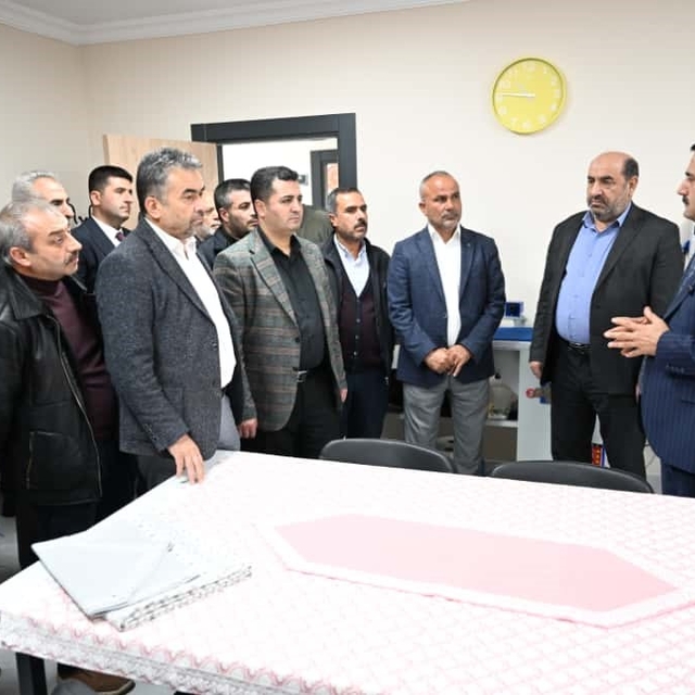 Başkan Taşkın, tamamlanan projeleri teşkilatla inceledi