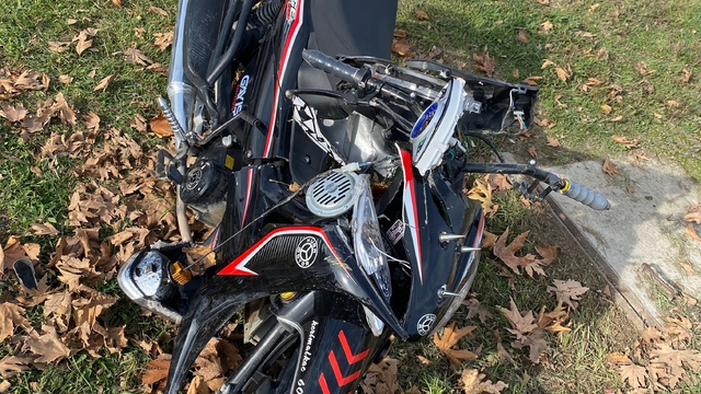 Tokat'ta minibüs motosiklete çarptı: 2 yaralı