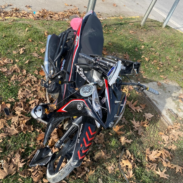 Tokat'ta minibüs motosiklete çarptı: 2 yaralı