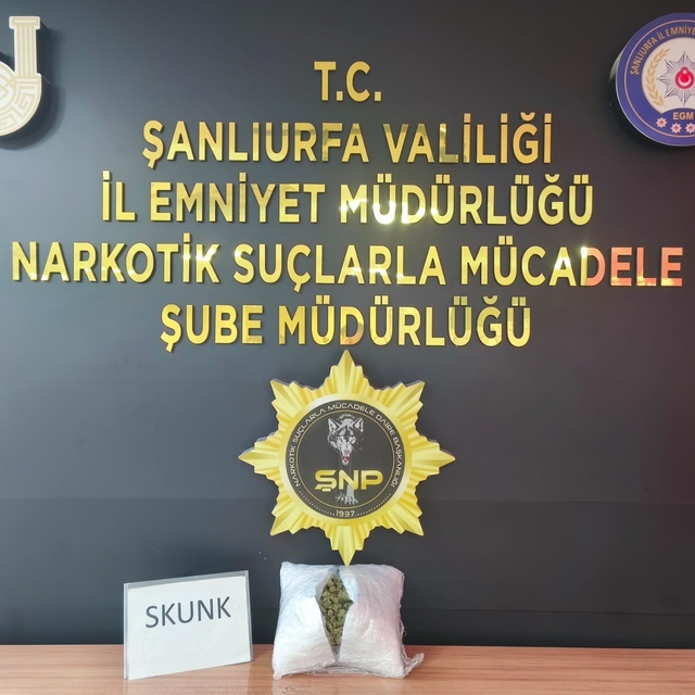 Şanlıurfa'da uyuşturucu operasyonu: 1 tutuklama