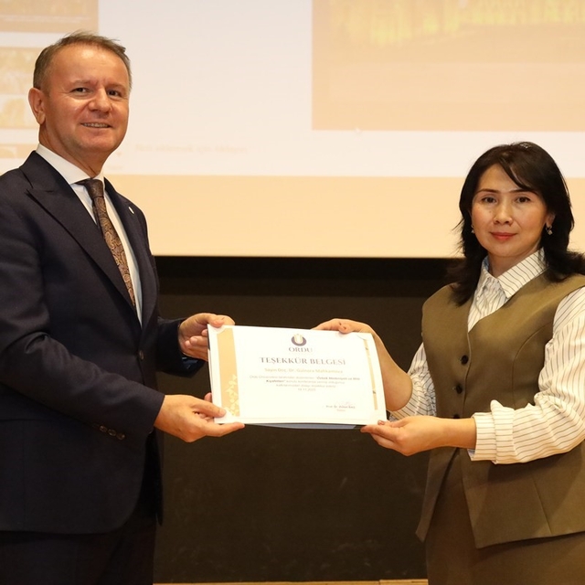 Ordu Üniversitesi Rektörü Prof. Dr. Baş: "Biz çok devletiz ama tek milletiz...