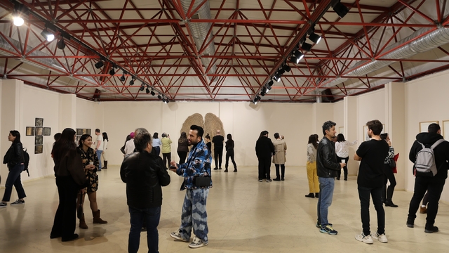 Düzce Üniversitesinde "İçinde Bir Şey" sergisi açıldı