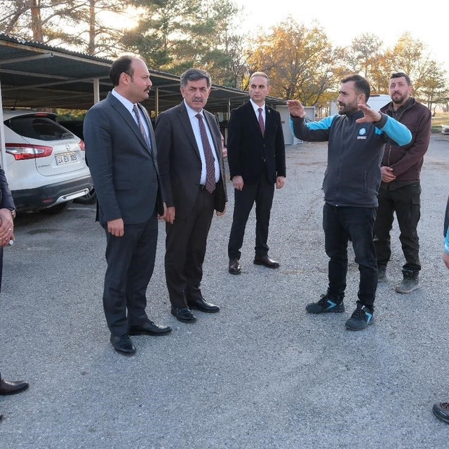 UMKE'nin kahramanlarına Başkan Aksun'dan destek