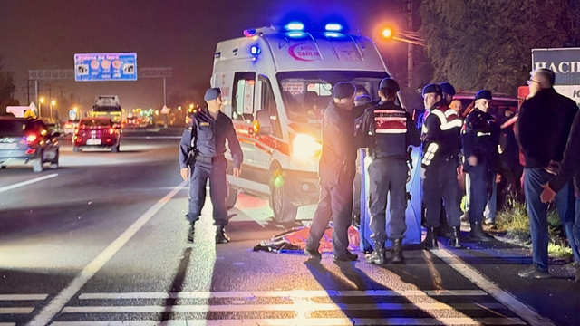 Düzce'de panelvanın çarptığı 75 yaşındaki yaya öldü