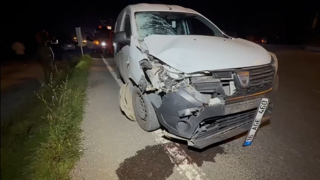 Hafif ticari aracın çarptığı kadın öldü