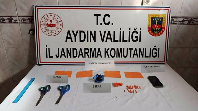 Aydın'da uyuşturucu operasyonu; 1 gözaltı