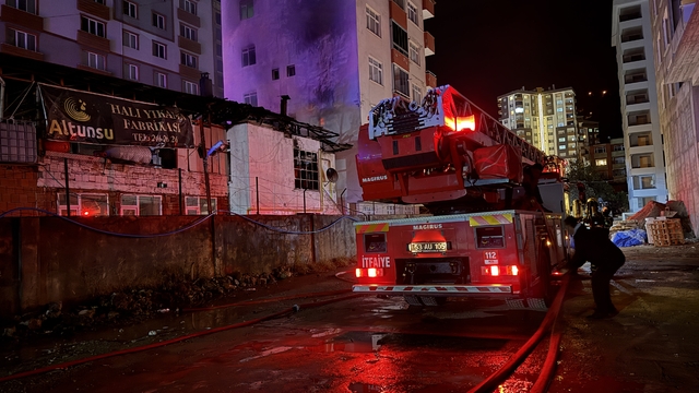 Rize'de müstakil evde çıkan yangın söndürüldü