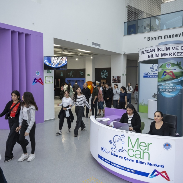 Ara tatilin gözdesi Mercan Bilim Merkezi oldu