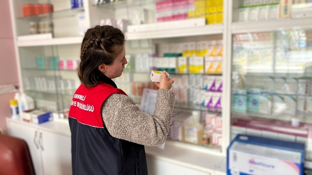 Pehlivanköy'de veteriner muayenehaneleri denetlendi