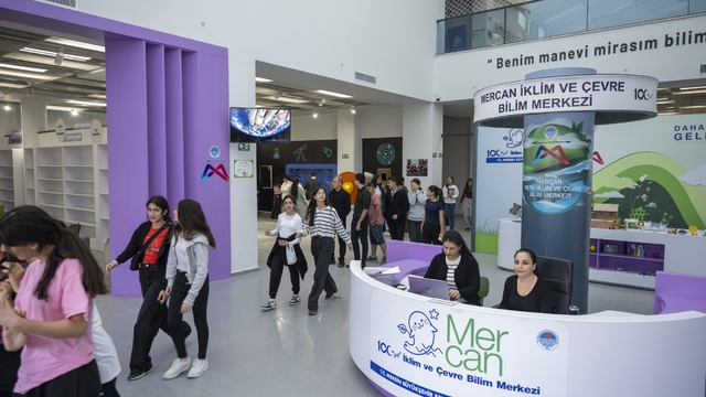 Ara tatilin gözdesi Mercan Bilim Merkezi oldu