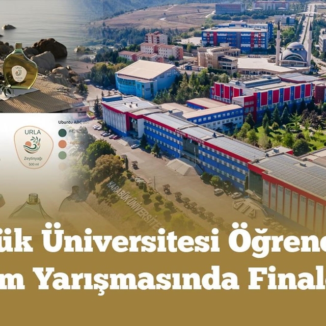 Karabük Üniversitesi öğrencisi tasarım yarışmasında finale yükseldi