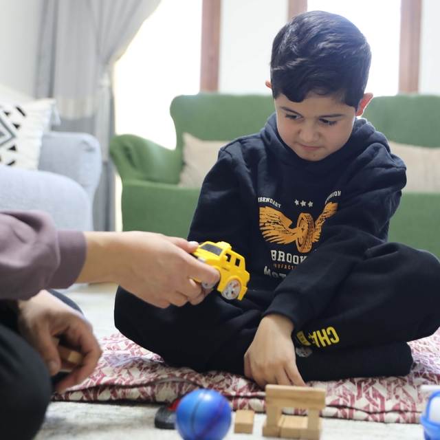 Tek hayali okula gitmek olan DMD'li Mehmet için kampanya başlatıldı