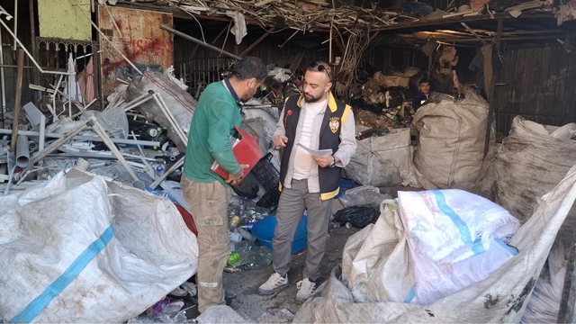 İskenderun'da hurdacılar denetlendi