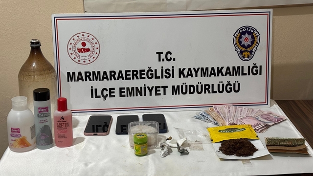 Tekirdağ'da uyuşturucu operasyonunda bir şüpheli yakalandı